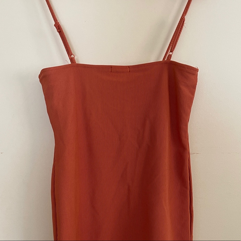 H&H | Spaghetti Strap Ribbed Mini Dress - Picture 3 of 5